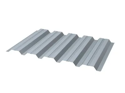 Panneaux métalliques profilés Mur de panneaux ondulés